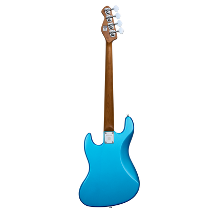 MOOER MBJ410 JZ-STYLE ELECTRIC BASS GUITAR (METAL BLUE)