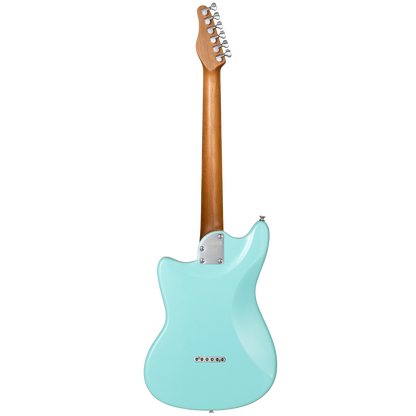 MOOER MLT10 OFFSET LIGHT ELECTRIC GUITAR (CANDY BLUE)