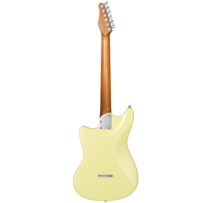 MOOER MLT10 OFFSET LIGHT ELECTRIC GUITAR (CANDY YELLOW)