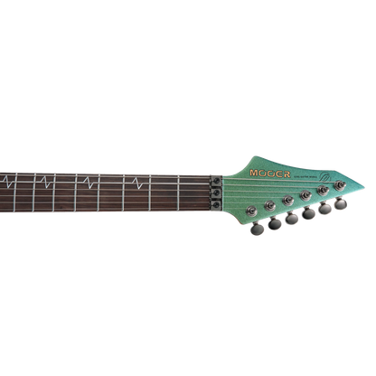 MOOER MMT100 FLOYD ROSE ELECTRIC GUITAR (AURORA GREEN)