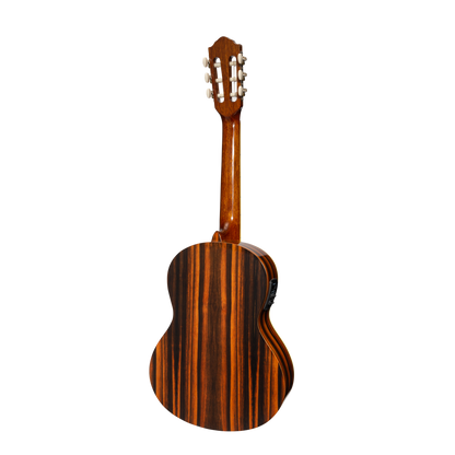 Martinez '51 Series' 3/4 Size Electric Classical Guitar with Tuner Amara (Gloss)