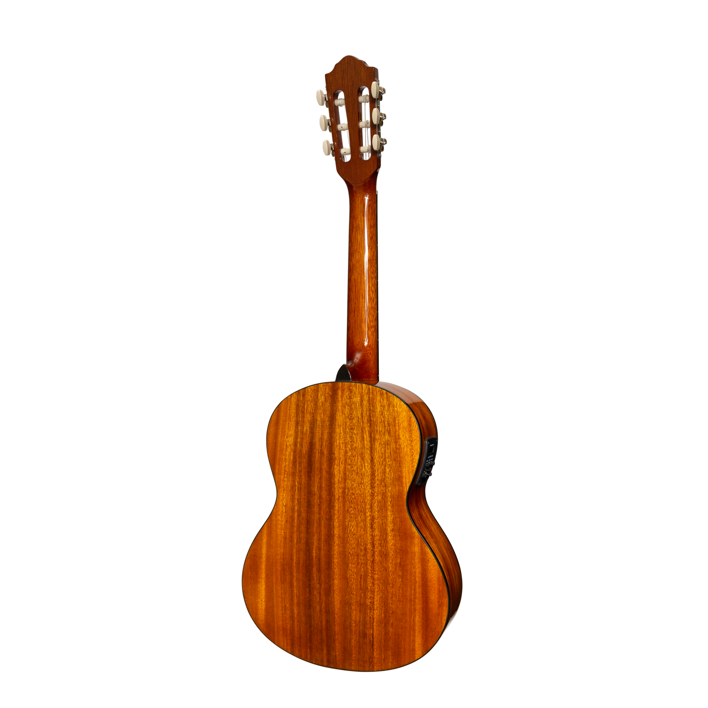 Martinez '51 Series' 3/4 Size Electric Classical Guitar with Tuner Koa (Gloss)