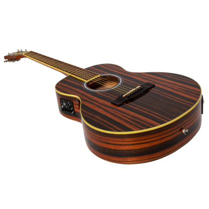 Martinez '51 Series' Acoustic-Electric Short Scale Guitar Amara (Gloss)