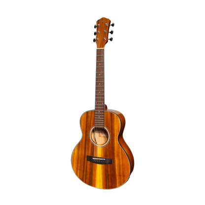 Martinez '51 Series' Acoustic-Electric Short Scale Guitar Koa (Gloss)
