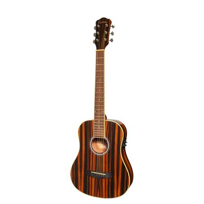 Martinez '51 Series' Left Handed Acoustic-Electric Babe Traveller Guitar Amara (Gloss)