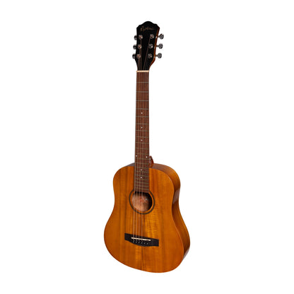 Martinez Acoustic-Electric Gloss Babe Traveller Guitar (Acacia)