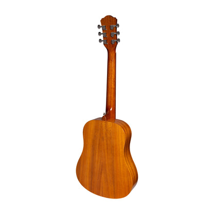 Martinez Acoustic Gloss Babe Traveller Guitar (Acacia)