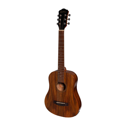 Martinez Acoustic Gloss Babe Traveller Guitar  (Rosewood)