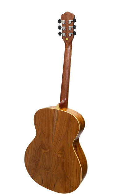 Martinez Acoustic-Electric Small Body Guitar Gloss (Jati-Teakwood)