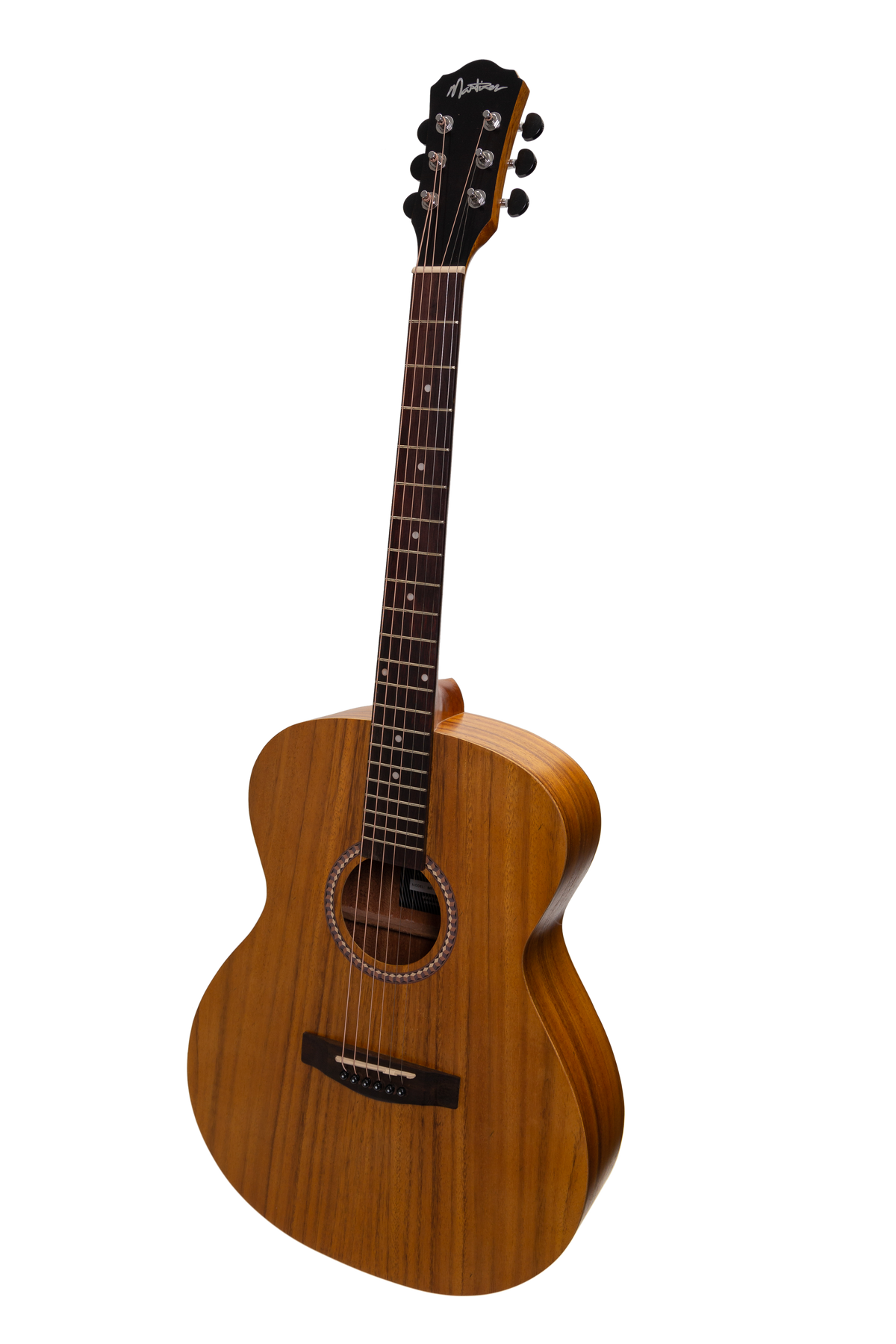 Martinez Gloss Acoustic Small Body Guitar (Koa)