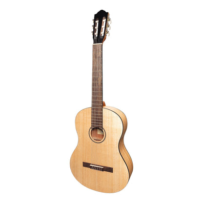 Martinez Full Size Student Classical Guitar with Built In Tuner (Mindi-Wood)-MC-44T-MWD