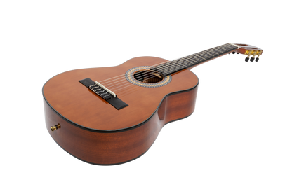 Martinez G-Series 3/4 Size Electric Classical Guitar with Tuner (Natural-Gloss)