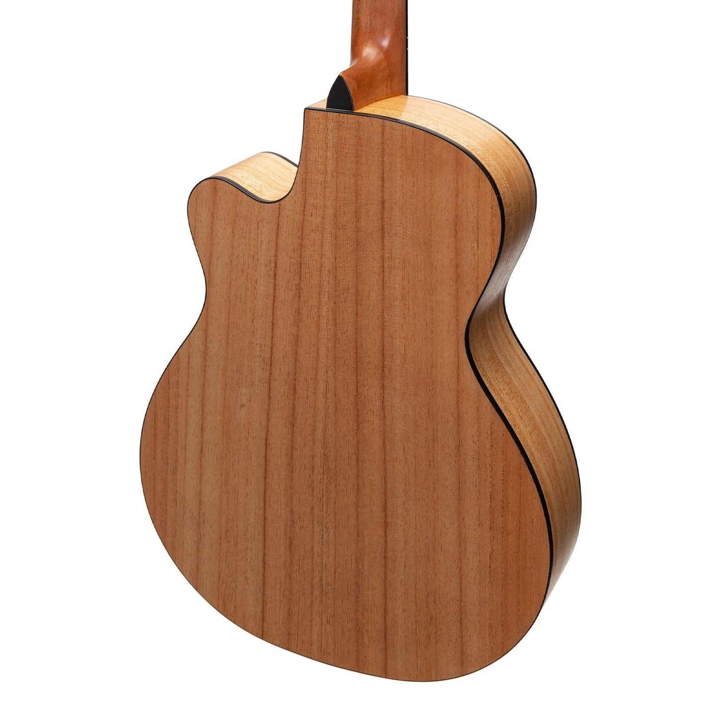 Martinez Jazz Hybrid Acoustic Gloss Cutaway Guitar (Mindi-Wood)