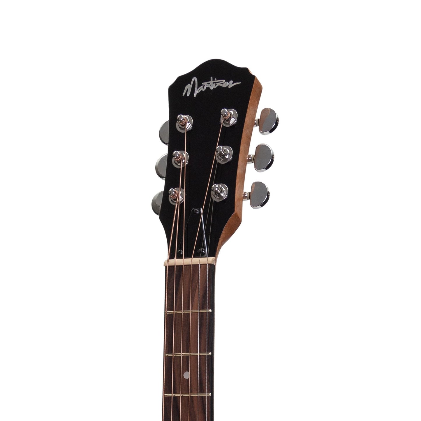 Martinez Jazz Hybrid Acoustic Gloss Cutaway Guitar (Mindi-Wood)