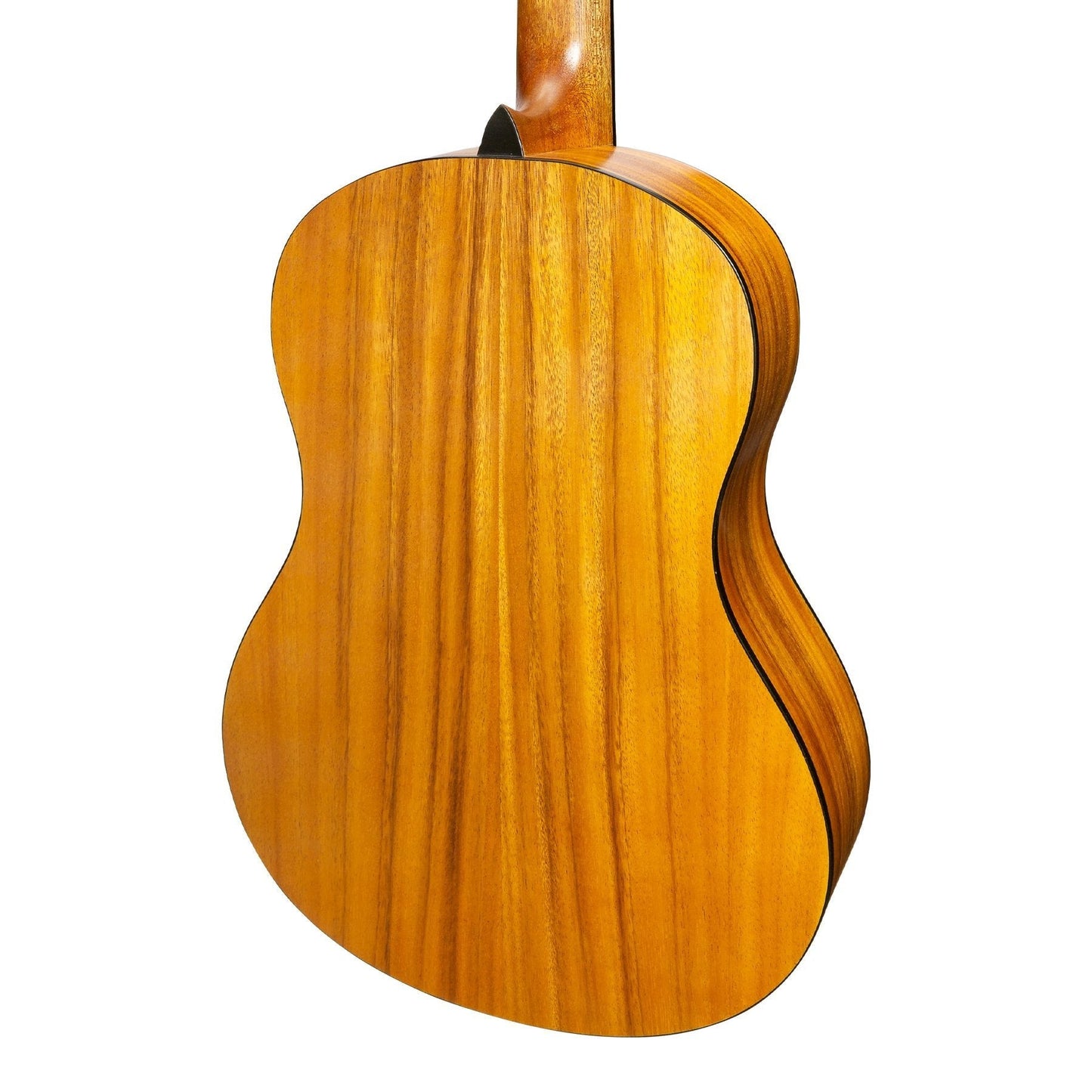 Martinez Left Handed Full Size Student Classical Guitar with Built In Tuner (Spruce/Koa)