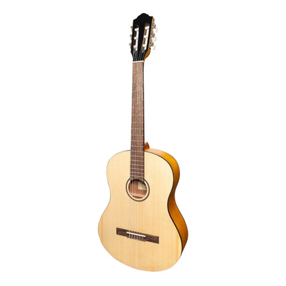 Martinez 'Slim Jim' Full Size Student Classical Guitar with Built In Tuner (Spruce/Koa)-MC-SJ44T-SK