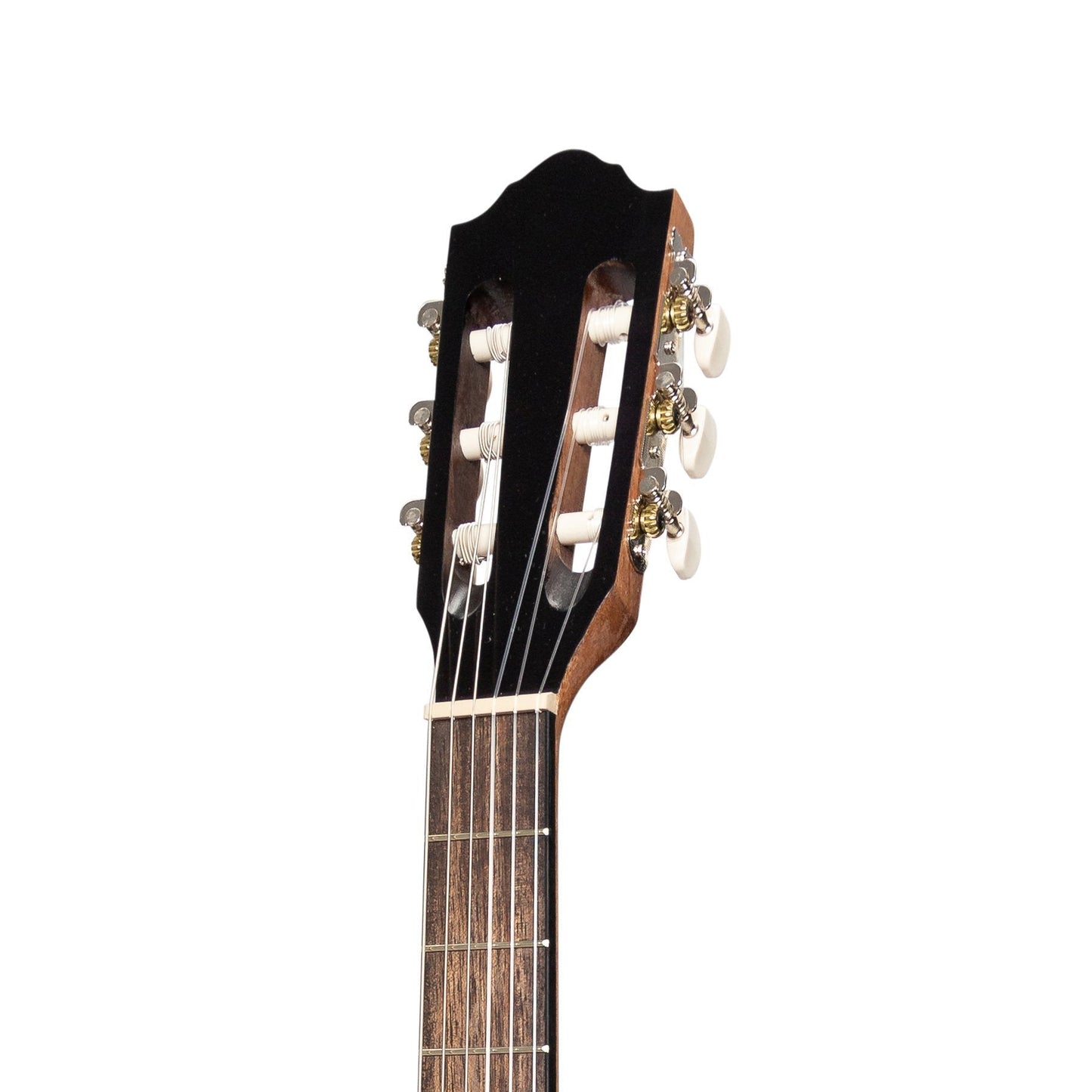 Martinez 'Slim Jim' Full Size Student Classical Guitar with Built In Tuner (Spruce/Mahogany)