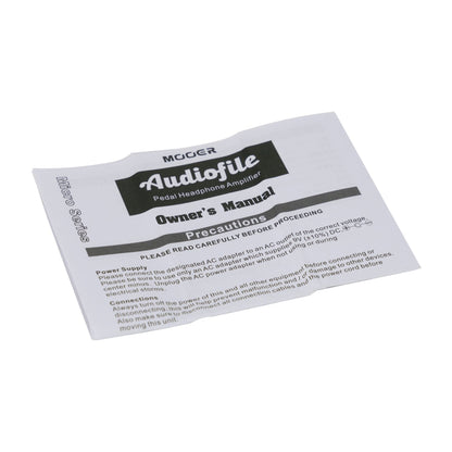 Mooer 'Audiofile' Micro Headphone Amplifier Pedal