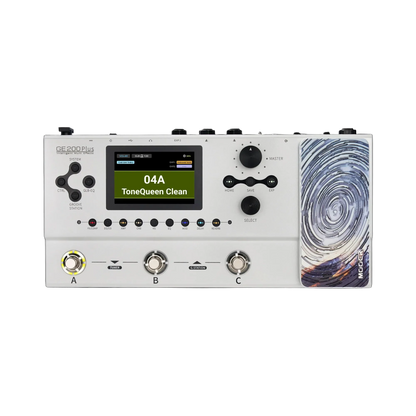 Mooer GE-200 Plus Guitar Multi-Effects Processor (White)