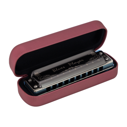 East Top PRO20AL 10 Hole Blues Player Harmonica D