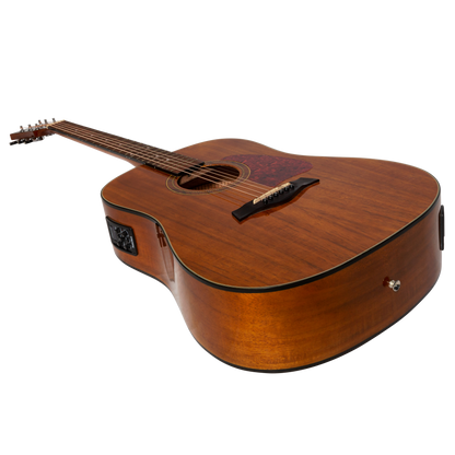 Sanchez Acoustic-Electric Dreadnought Guitar Acacia (Gloss)