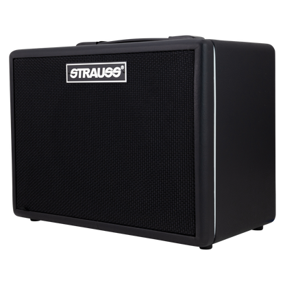 Strauss BN15 15 Watt Vintage Bass Combo Amplifier (Black)