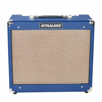 Strauss SVT-20R 20 Watt Combo Valve Amplifier with Reverb (Blue)
