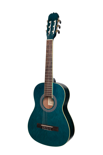 Sanchez 1/2 Size Student Classical Guitar with Gig Bag (Blue)