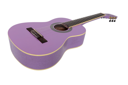 Sanchez 1/2 Size Student Classical Guitar with Gig Bag (Purple)