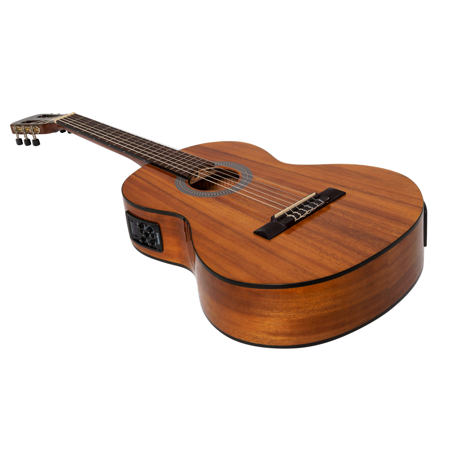 Sanchez 3/4 Student Acoustic-Electric Classical Guitar Koa (Gloss)