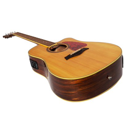Sanchez Acoustic-Electric Dreadnought Cutaway Guitar Gloss (Spruce/Rosewood)