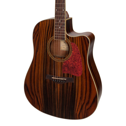 Sanchez Acoustic-Electric Dreadnought Cutaway Guitar (Rosewood)