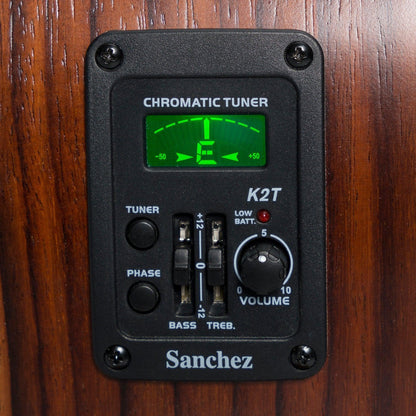 Sanchez Acoustic-Electric Dreadnought Guitar (Rosewood)