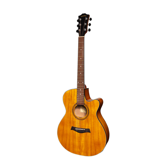 Sanchez Acoustic-Electric Small Body Cutaway Guitar Gloss (Acacia)