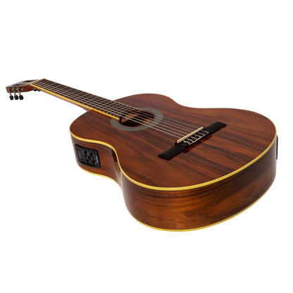 Sanchez Full Size Student Classical Acoustic Electric Guitar Rosewood (Gloss)