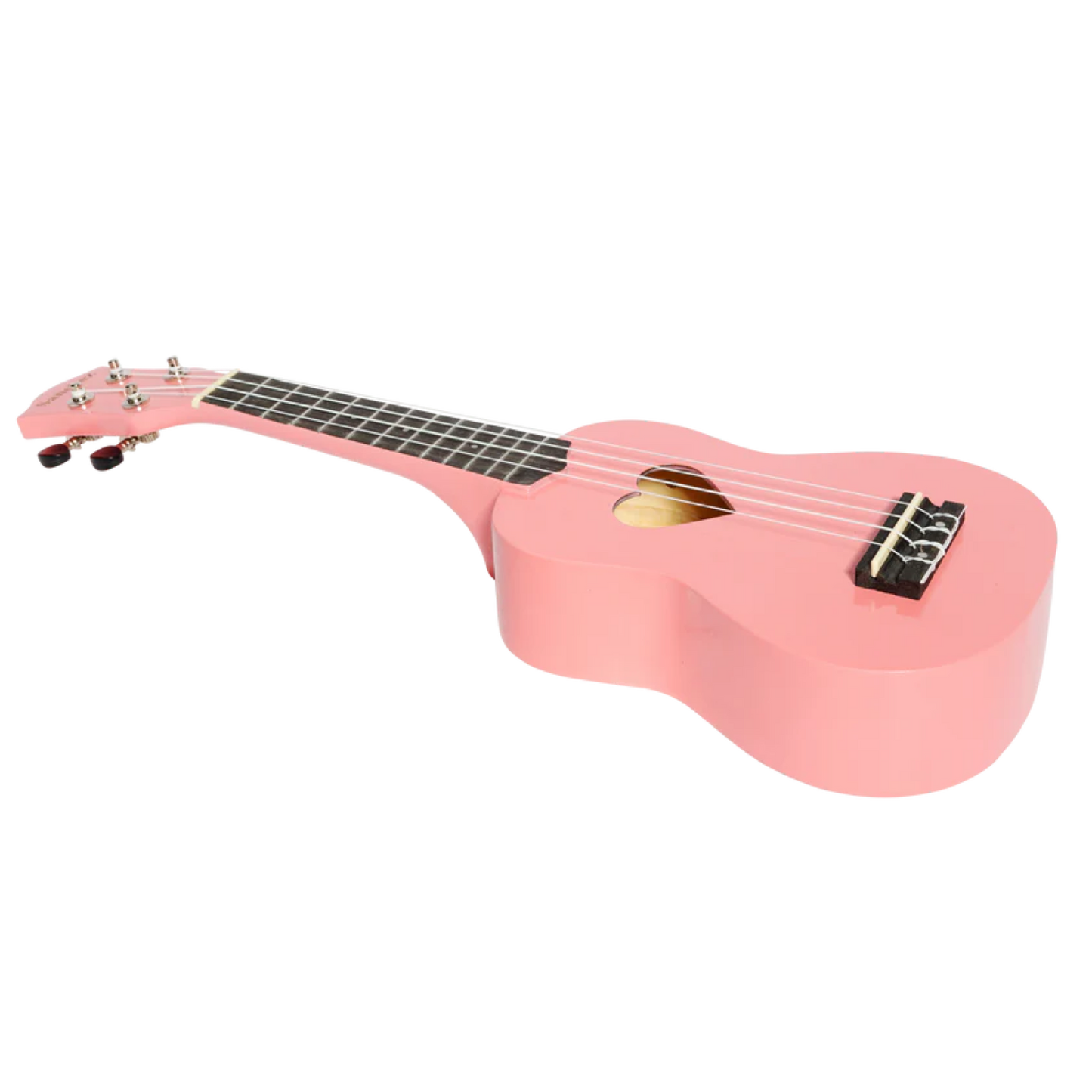 Sanchez 'Friendly Folk' Soprano Ukulele (Pink / Heart Soundhole)