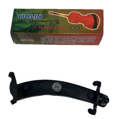 Steinhoff Violin Shoulder Rest 3/4 - 4/4 Size (Black)