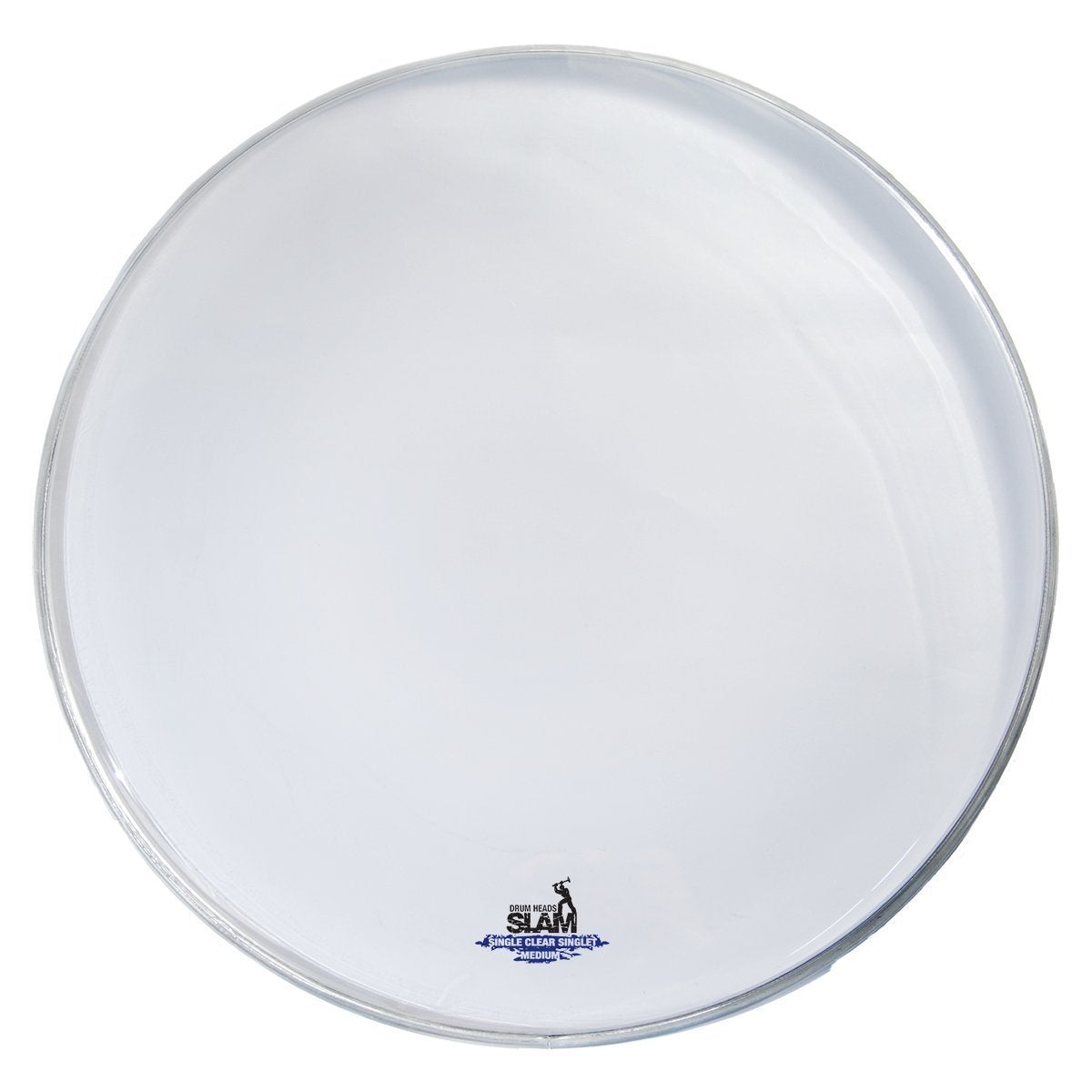 Slam Single Ply Clear Medium Weight Drum Head (13")-SDH-1PCL-M13