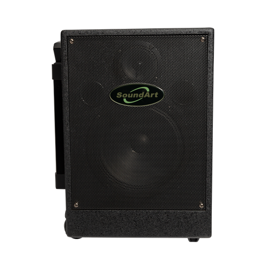 SoundArt 65 Watt Rechargeable Wireless PA System with DVD Player