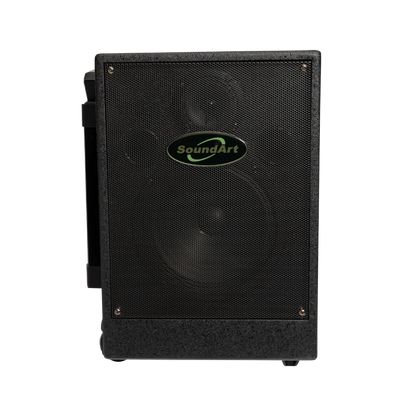 SoundArt 65 Watt Rechargeable Wireless PA System with DVD Player