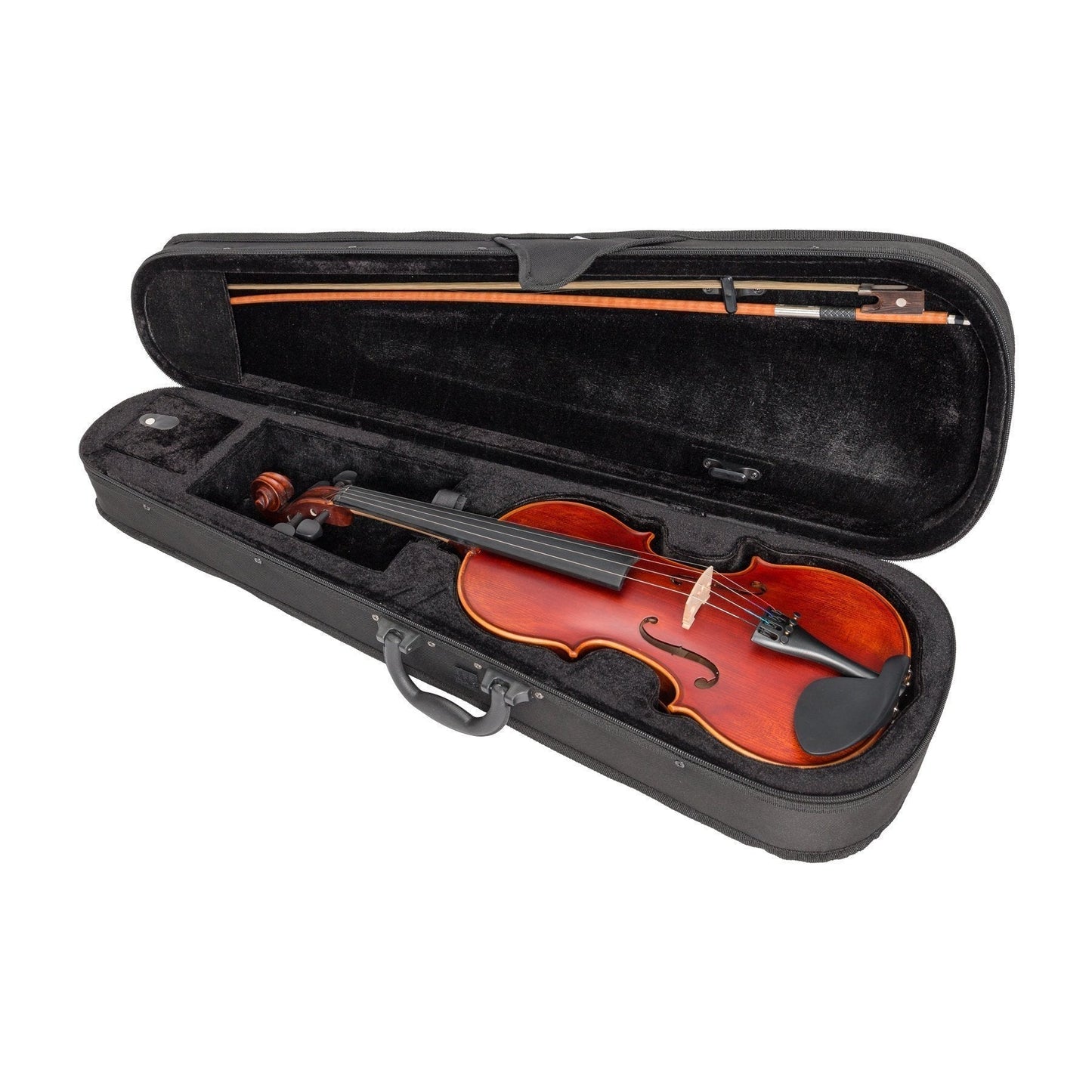 Steinhoff 3/4 Size Student Solid Top Violin Set (Antique Finish)