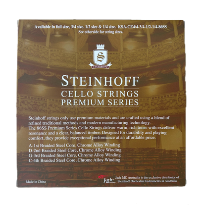 Steinhoff Cello Strings Premium Series (3/4 Size)