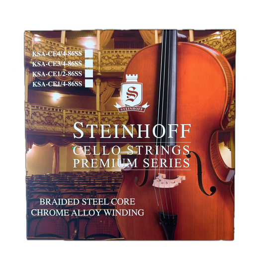Steinhoff Cello Strings Premium Series (1/2 Size)