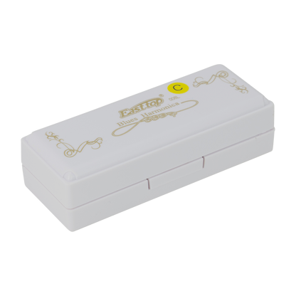 East Top 10 Hole Professional Blues Harmonica G