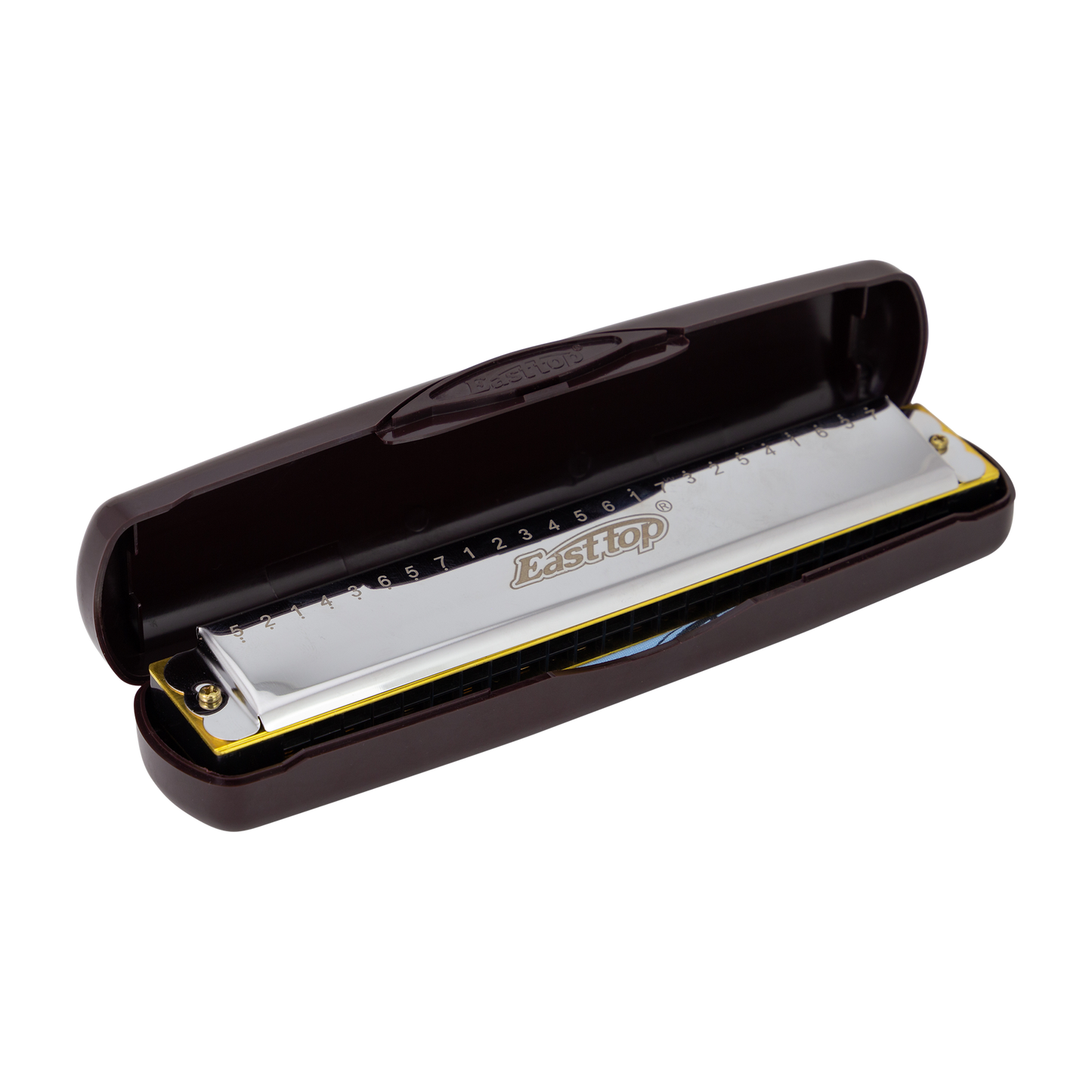 East Top 24 Hole Accent Tremolo Harmonica G