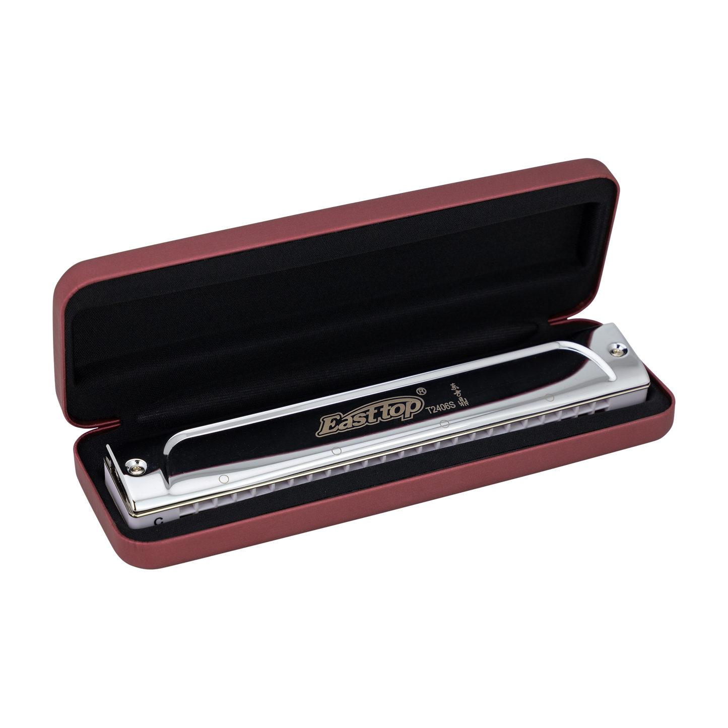 East Top 24 Hole Professional Tremolo Harmonica A