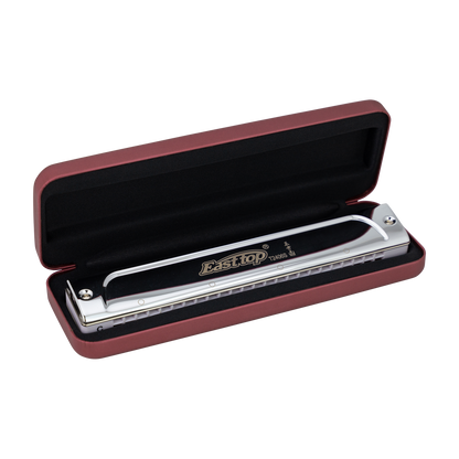 East Top 24 Hole Professional Tremolo Harmonica A