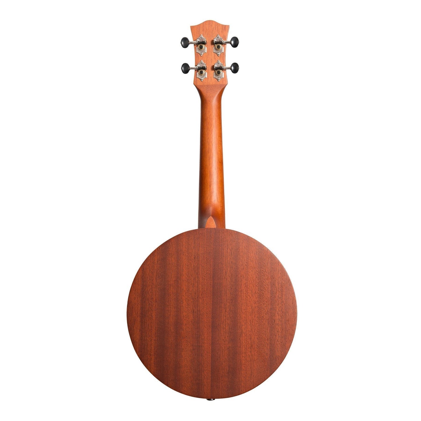 Tiki 'Tiki Man' Ukulele with Pickup and Soft Case (Natural Satin)