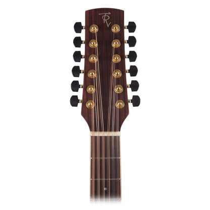 Timberidge '4 Series' 12-String Cedar Solid Top Acoustic-Electric Dreadnought Cutaway Guitar (Natural Satin)