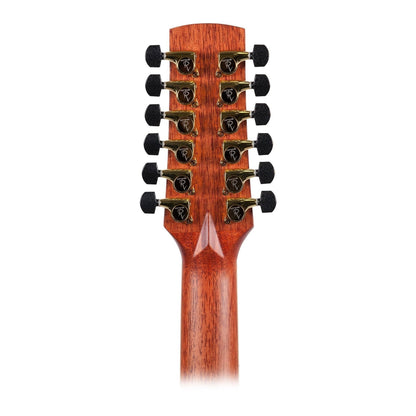 Timberidge '4 Series' 12-String Cedar Solid Top Acoustic-Electric Small Body Cutaway Guitar (Natural Satin)